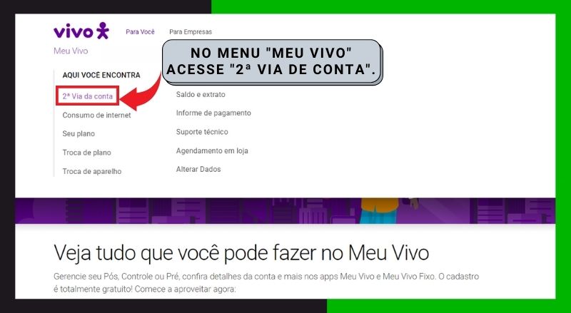 Como emitir segunda via de conta Vivo⚕️ Descubra a emoção do jogo com ...